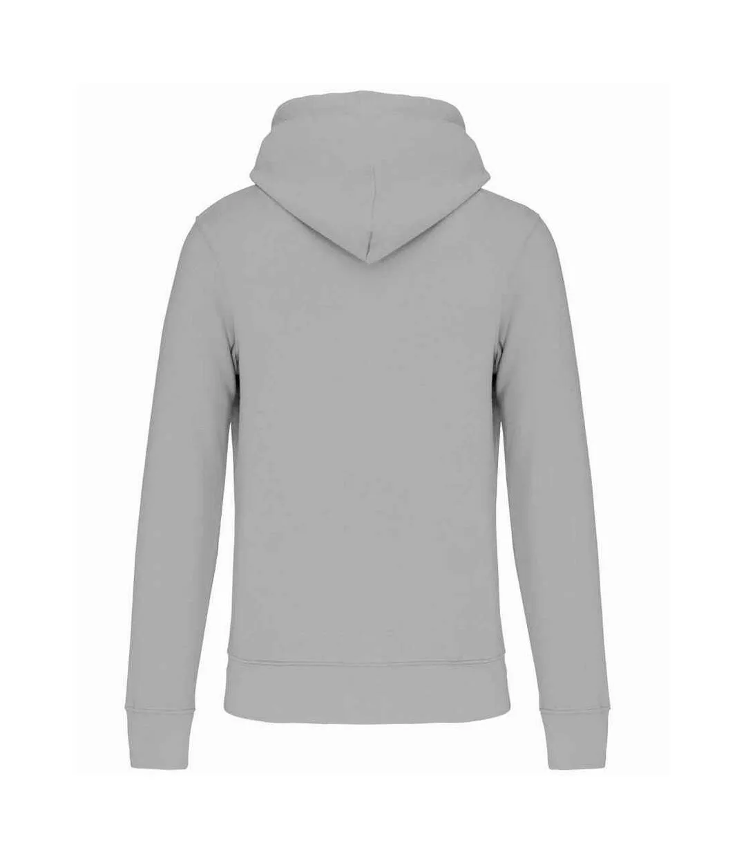 Mens eco friendly hoodie snow grey Kariban