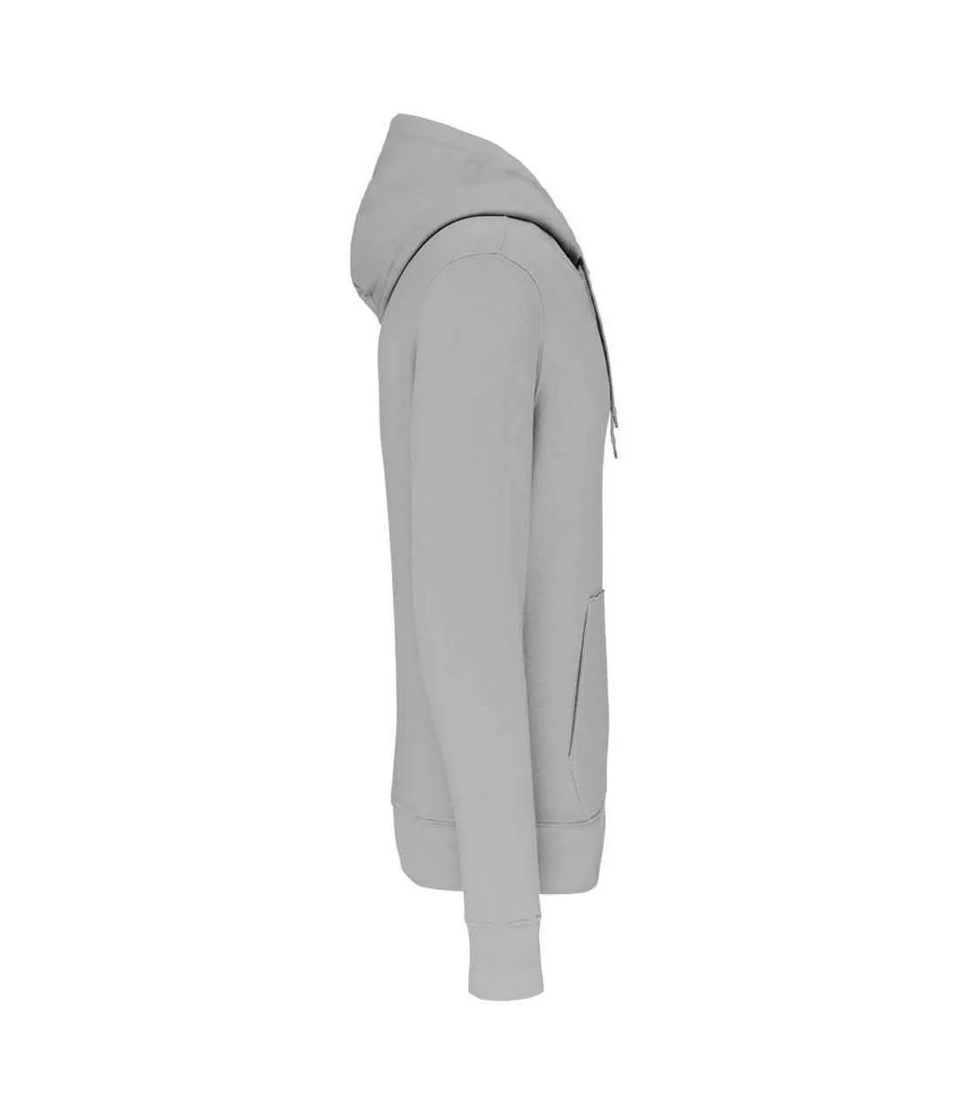 Mens eco friendly hoodie snow grey Kariban