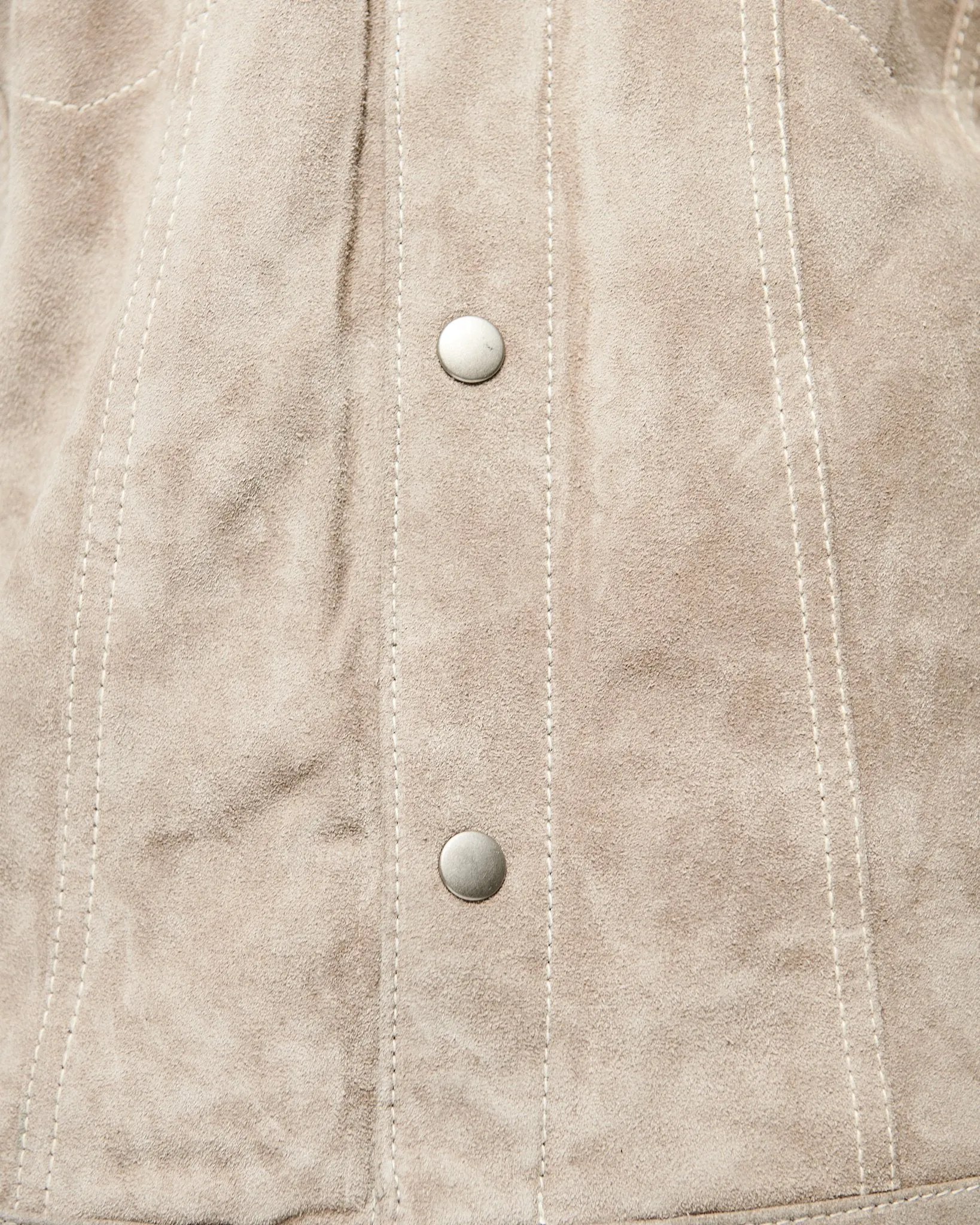 MODERN SUEDE JACKET WITH COLLAR