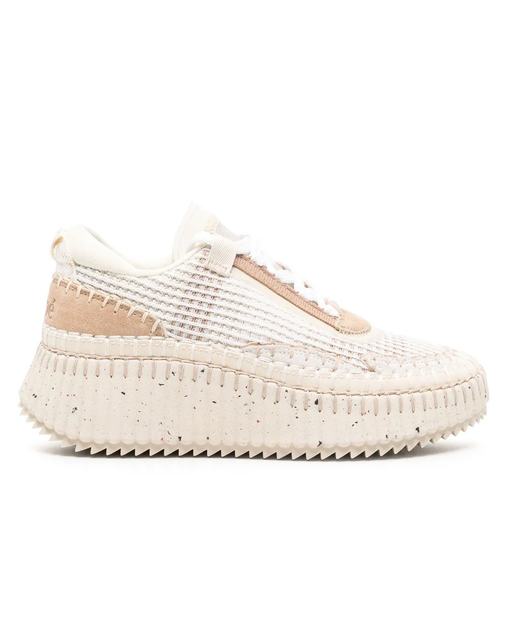 Nama Mesh Sneaker in Pearl Beige