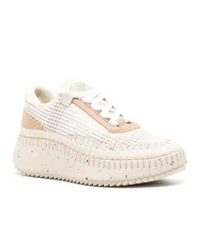 Nama Mesh Sneaker in Pearl Beige