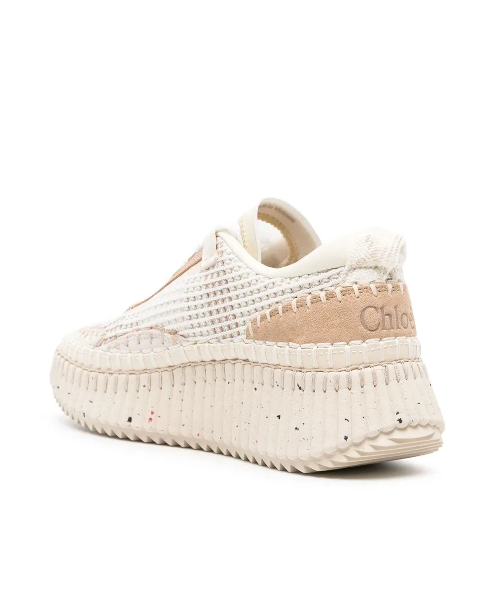 Nama Mesh Sneaker in Pearl Beige