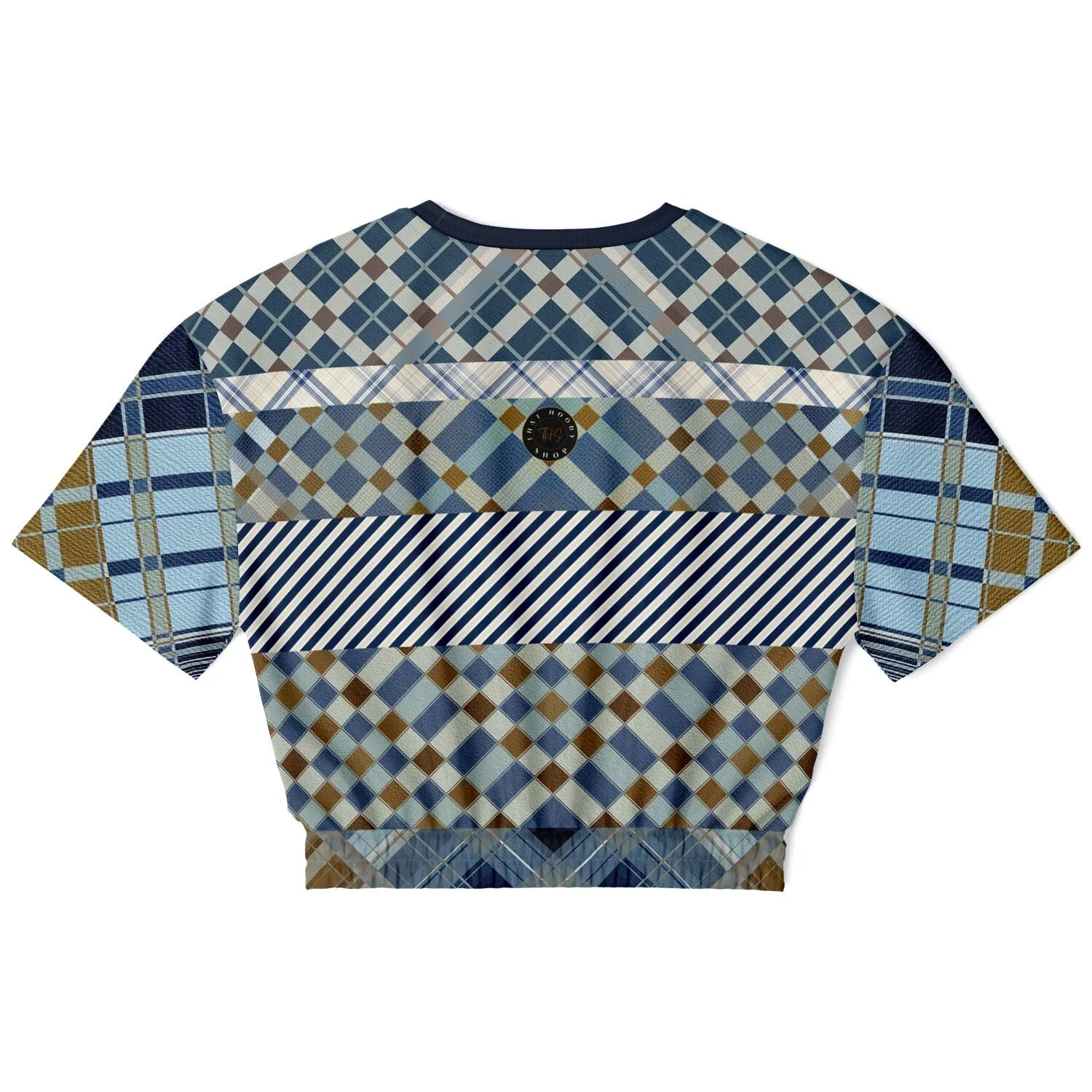 Nassau Short Sleeve Cropped Eco-Poly Sweater