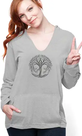 New! Tree Pose on Harmony Hoody 1521-132