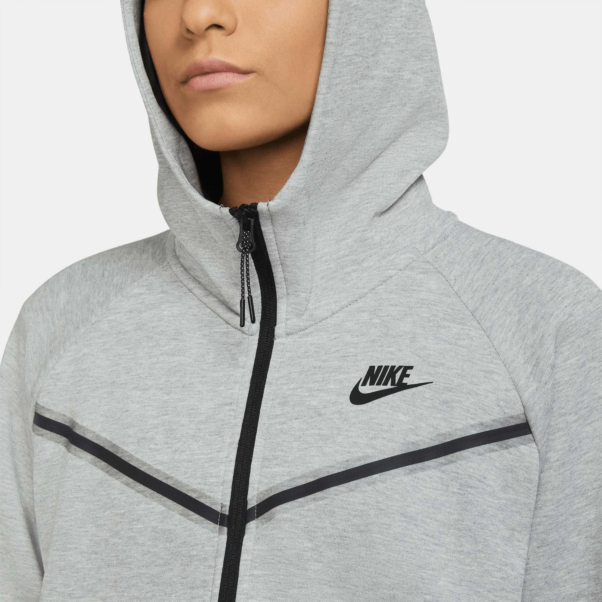 Nike Women's Tech Fleece Grey Jacket