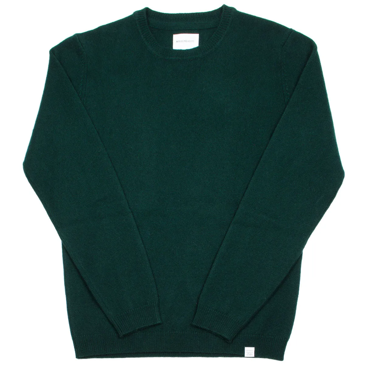 Norse Projects - Sigfred Lambswool Sweater - Quartz Green