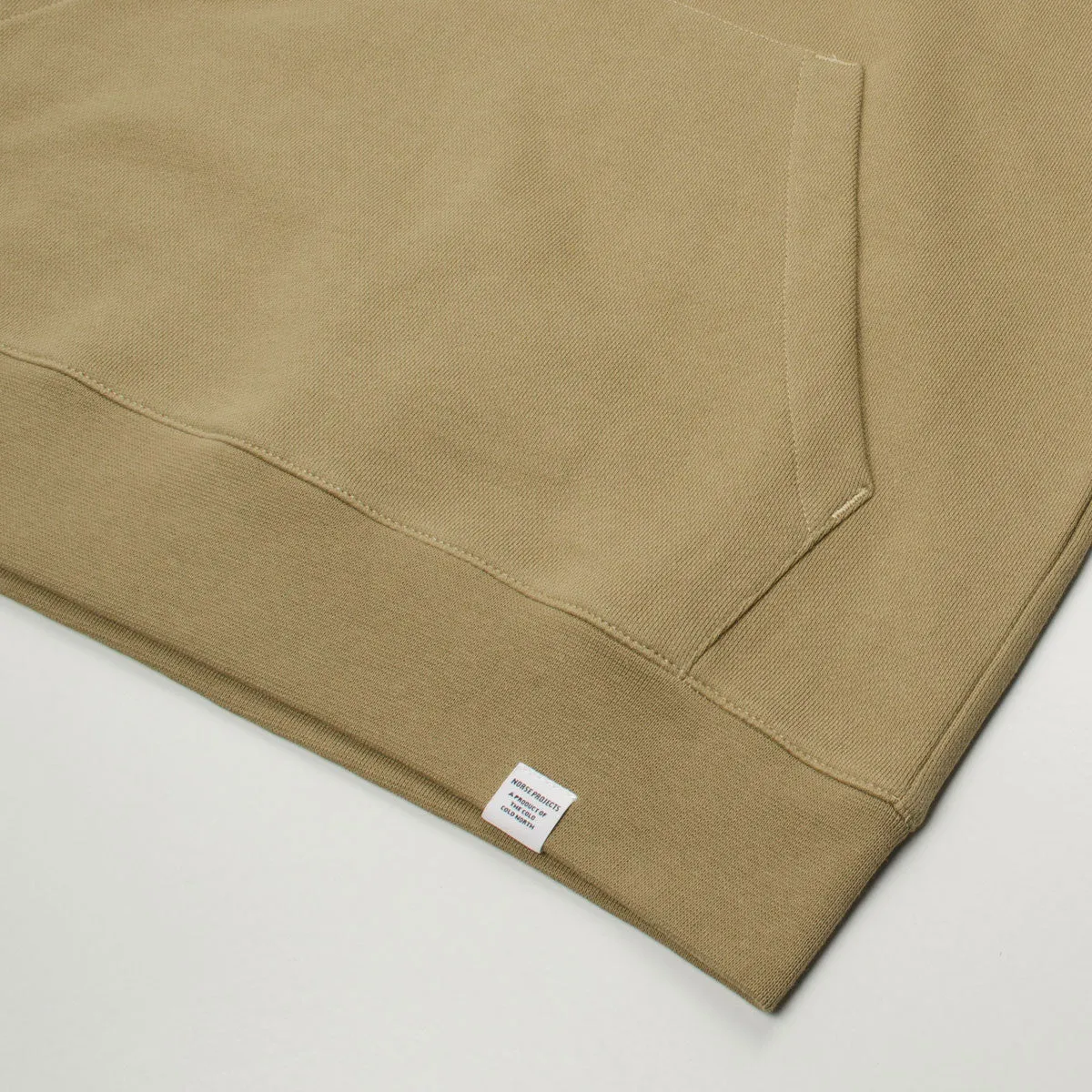 Norse Projects - Vagn Classic Hoodie - Utility Khaki