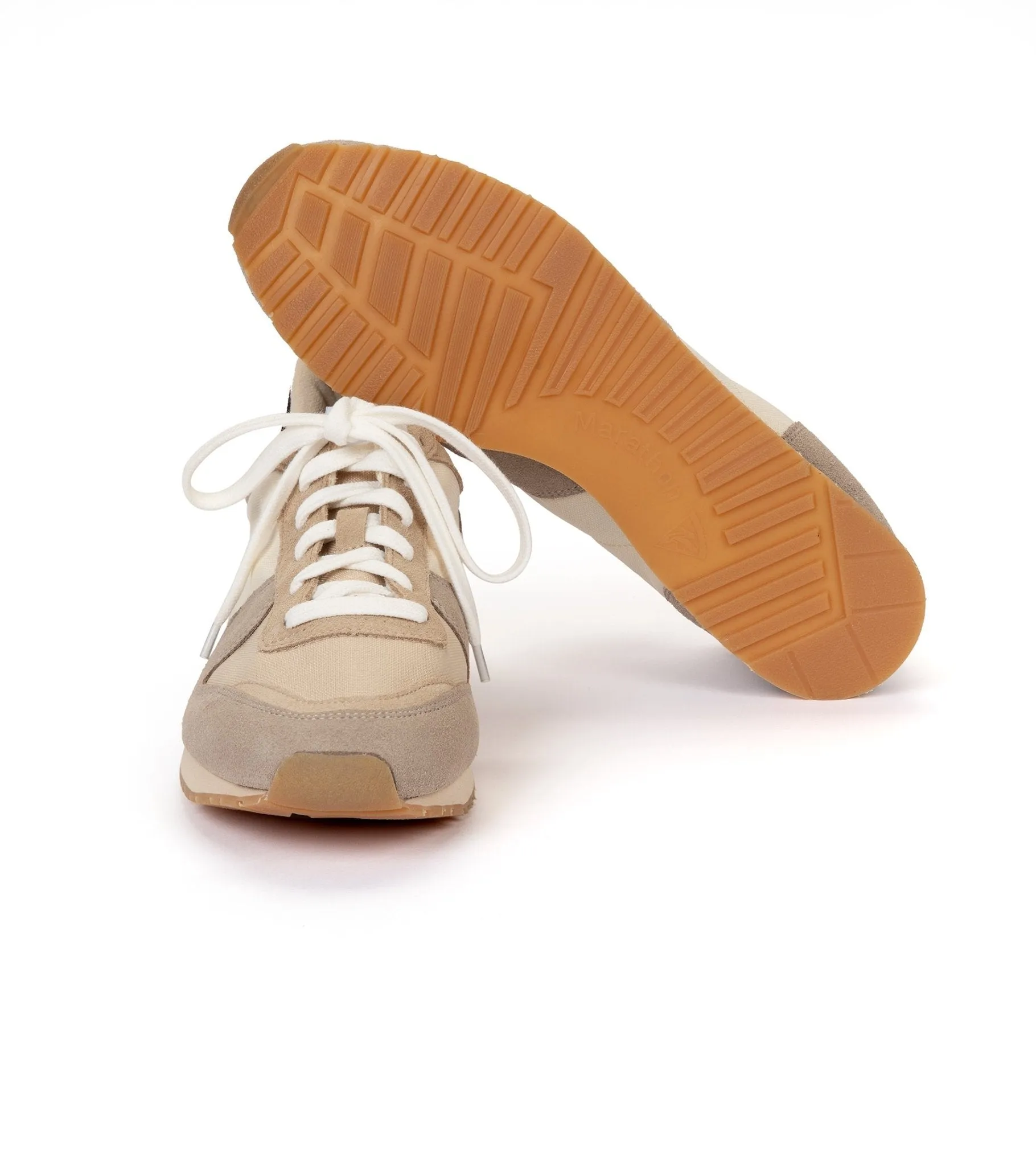 Novesta Marathon Trail Running Sneaker: Beige