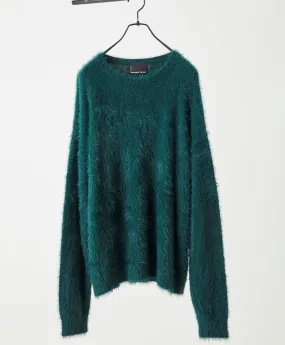 Number nine mohair knit sweater L (USED)