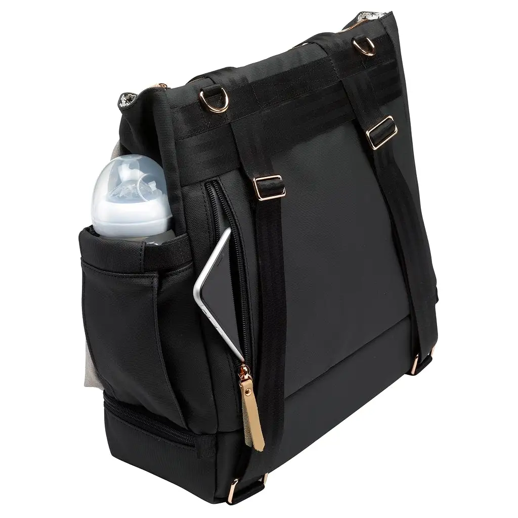 Petunia Pickle Bottom Pivot Backpack - Sand/Black