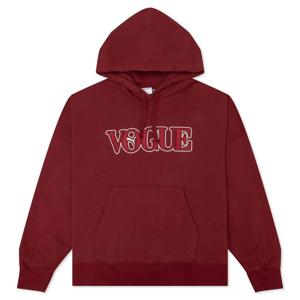 Puma X Vogue Oversized Hoodie Tr-Red