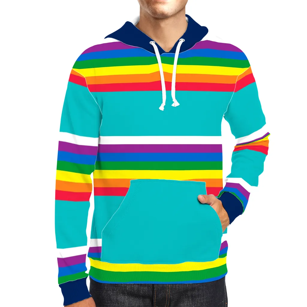 Rainbow Romper Room IV Unisex Pullover Hoodie