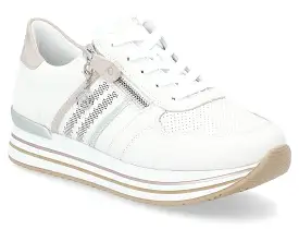 Remonte D1318-80 Womens Leather Lace Up Trainer