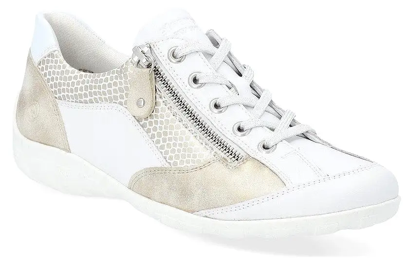 Remonte R3410-81 Womens Leather Lace Up Trainer