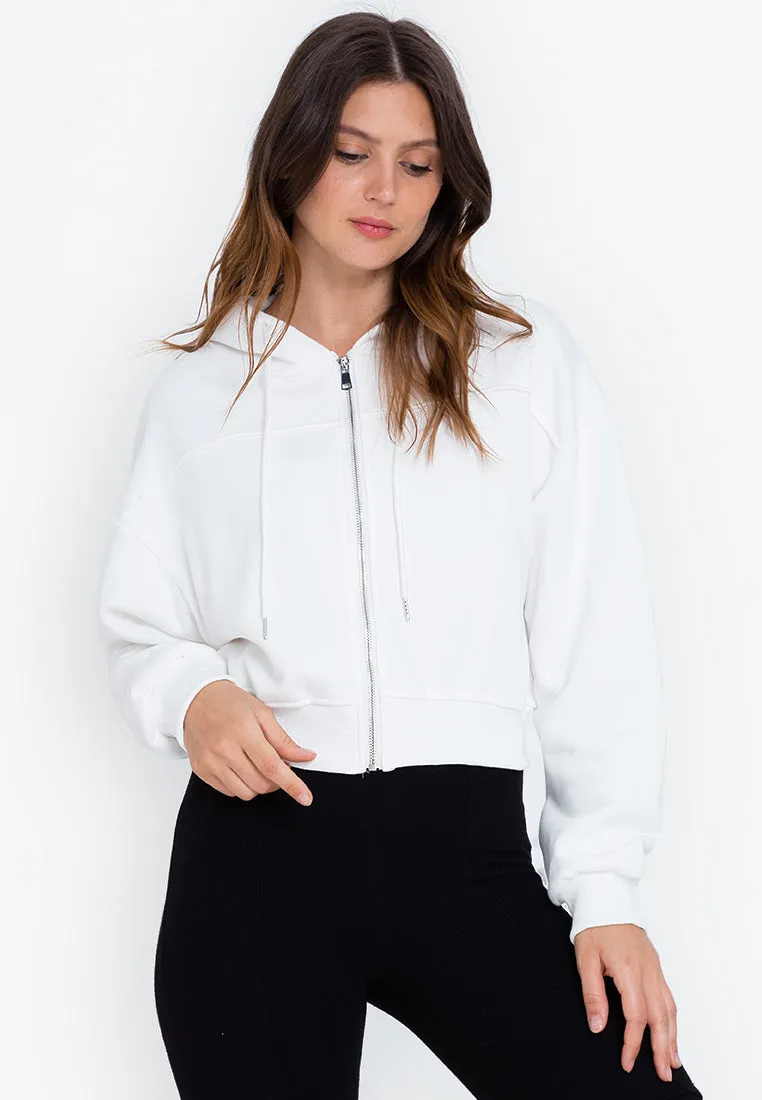 ROCIO Full Zip Crop Jacket