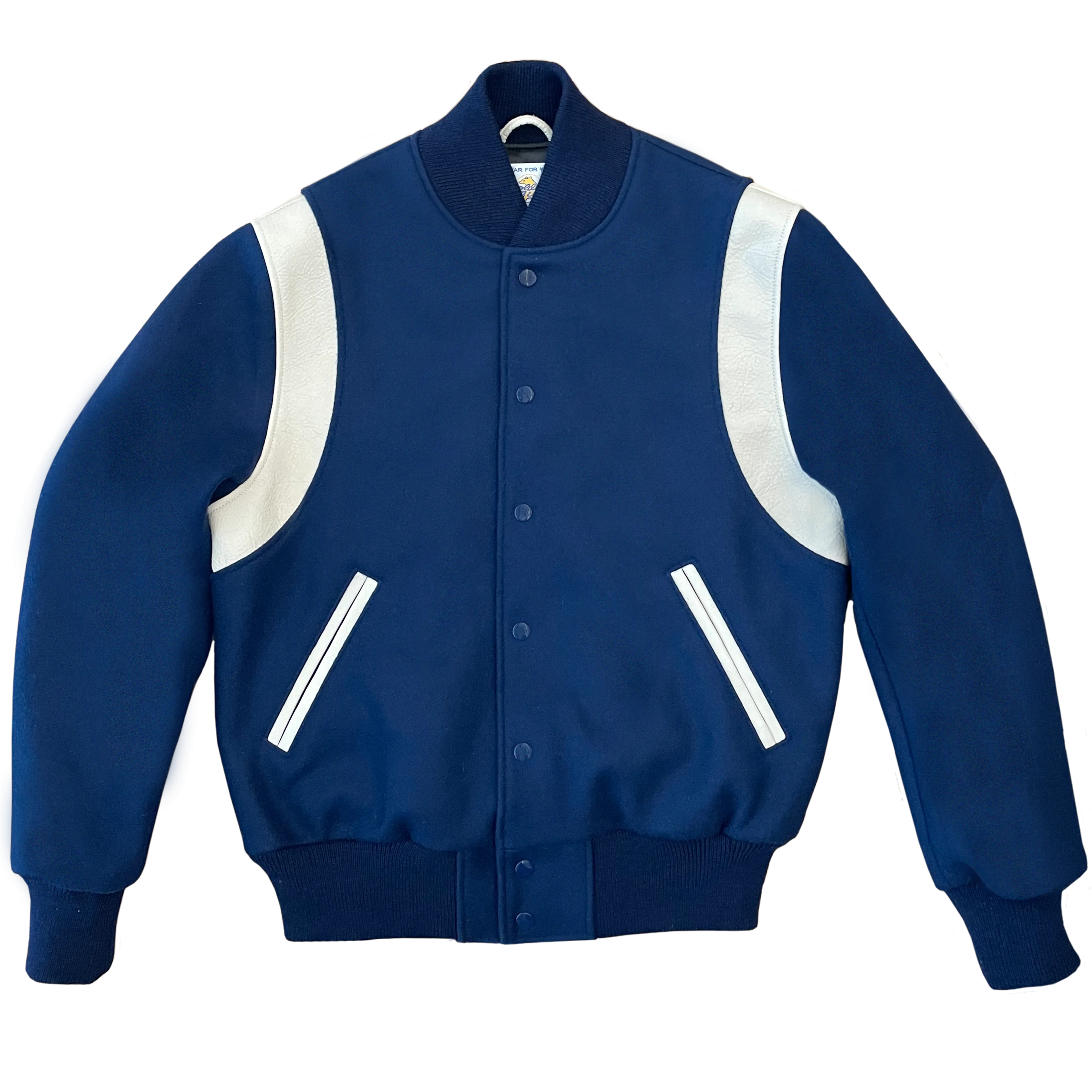 Royal W/Stone Inserts Varsity Jacket