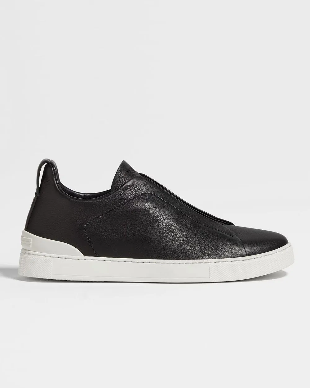 Secondskin Triple Stitch Sneaker in Black