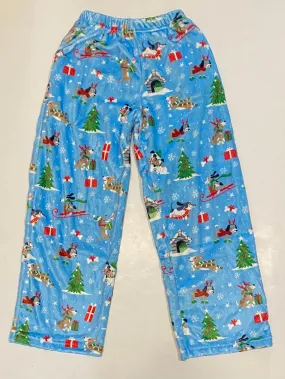 Snow Dogs Plush Pants