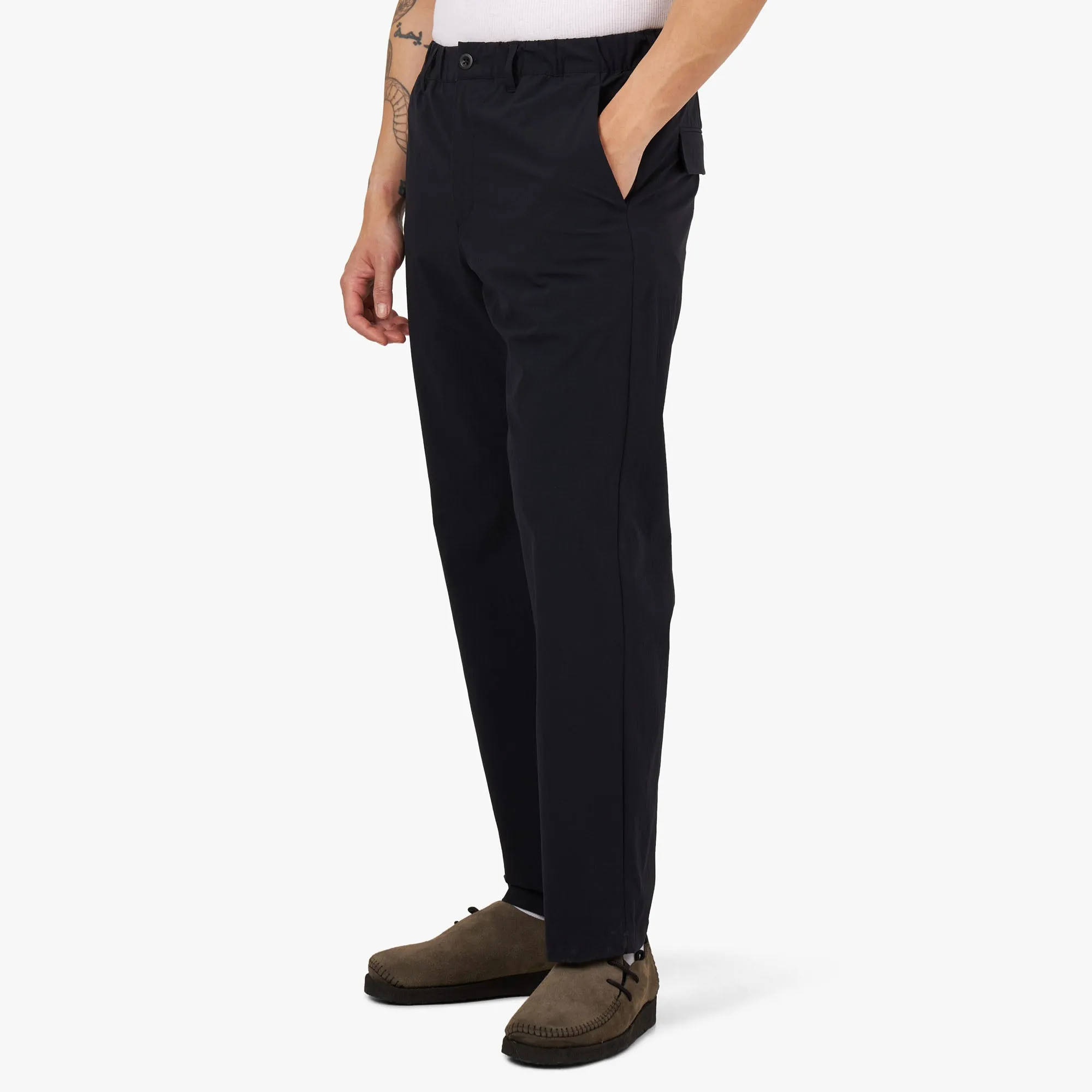 Snow Peak Active Comfort Straight Fit Pants / Black