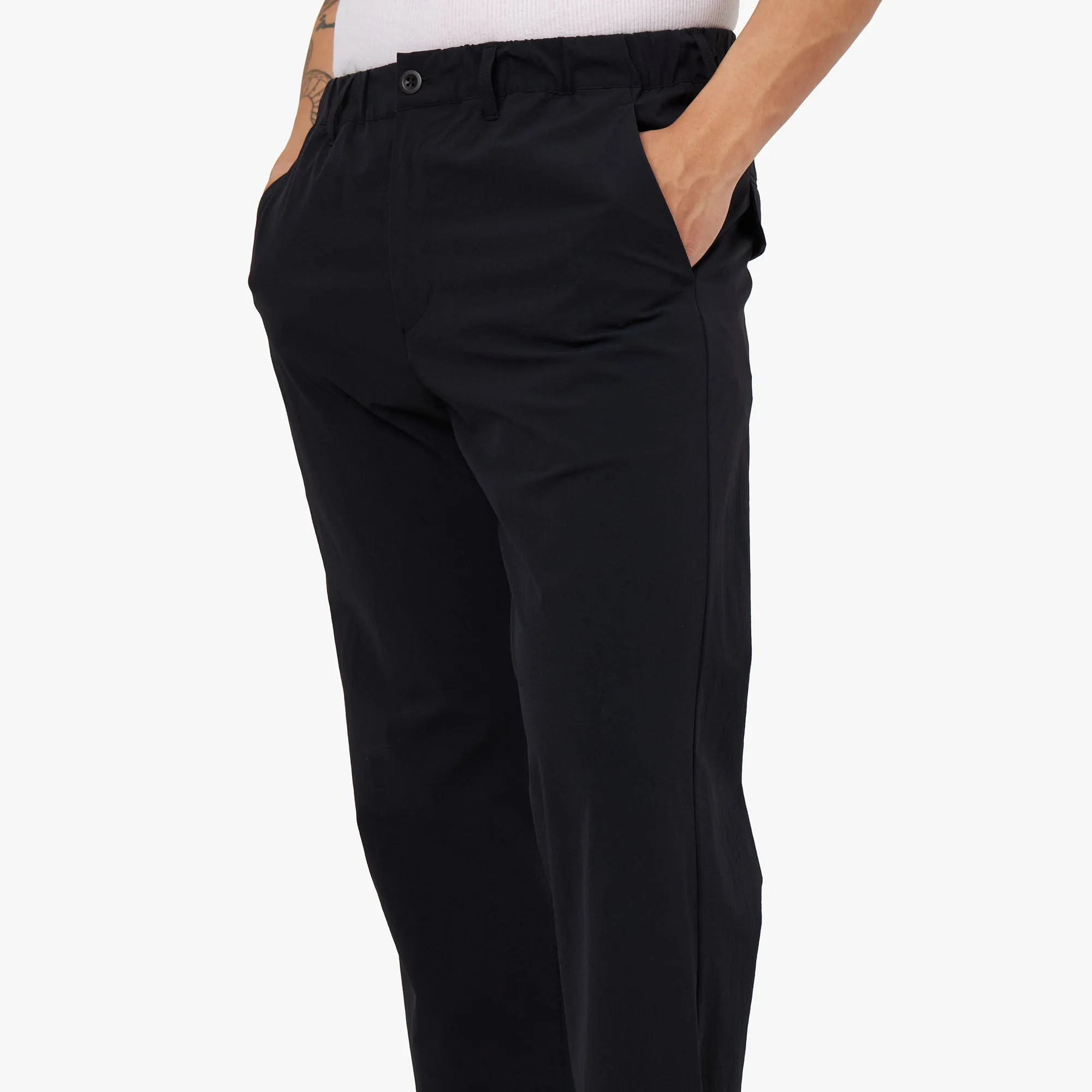 Snow Peak Active Comfort Straight Fit Pants / Black