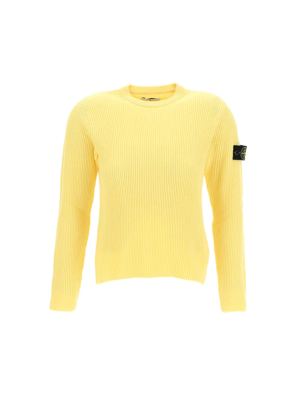 Stone Island Junior Logo Patch Crewneck Sweater