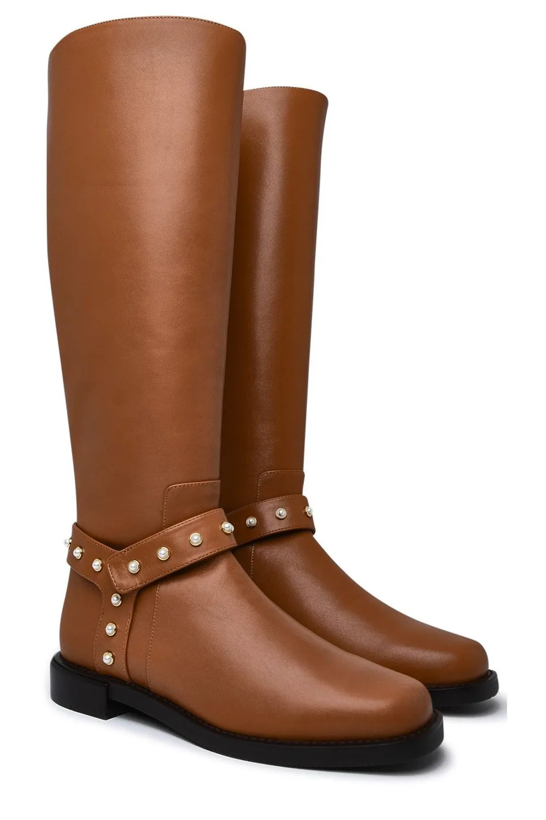 Stuart Weitzman Embellished Knee-Length Boots