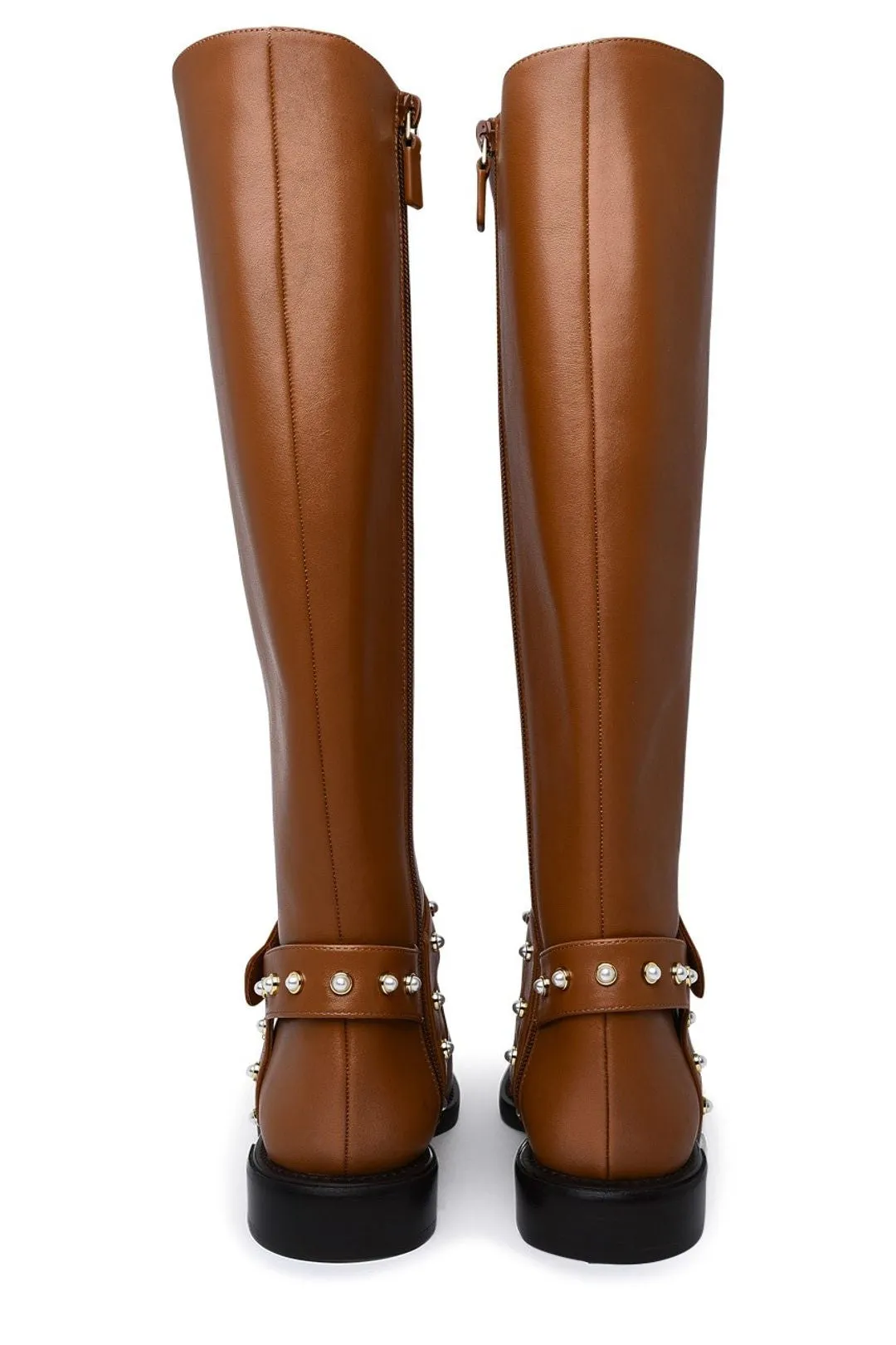 Stuart Weitzman Embellished Knee-Length Boots