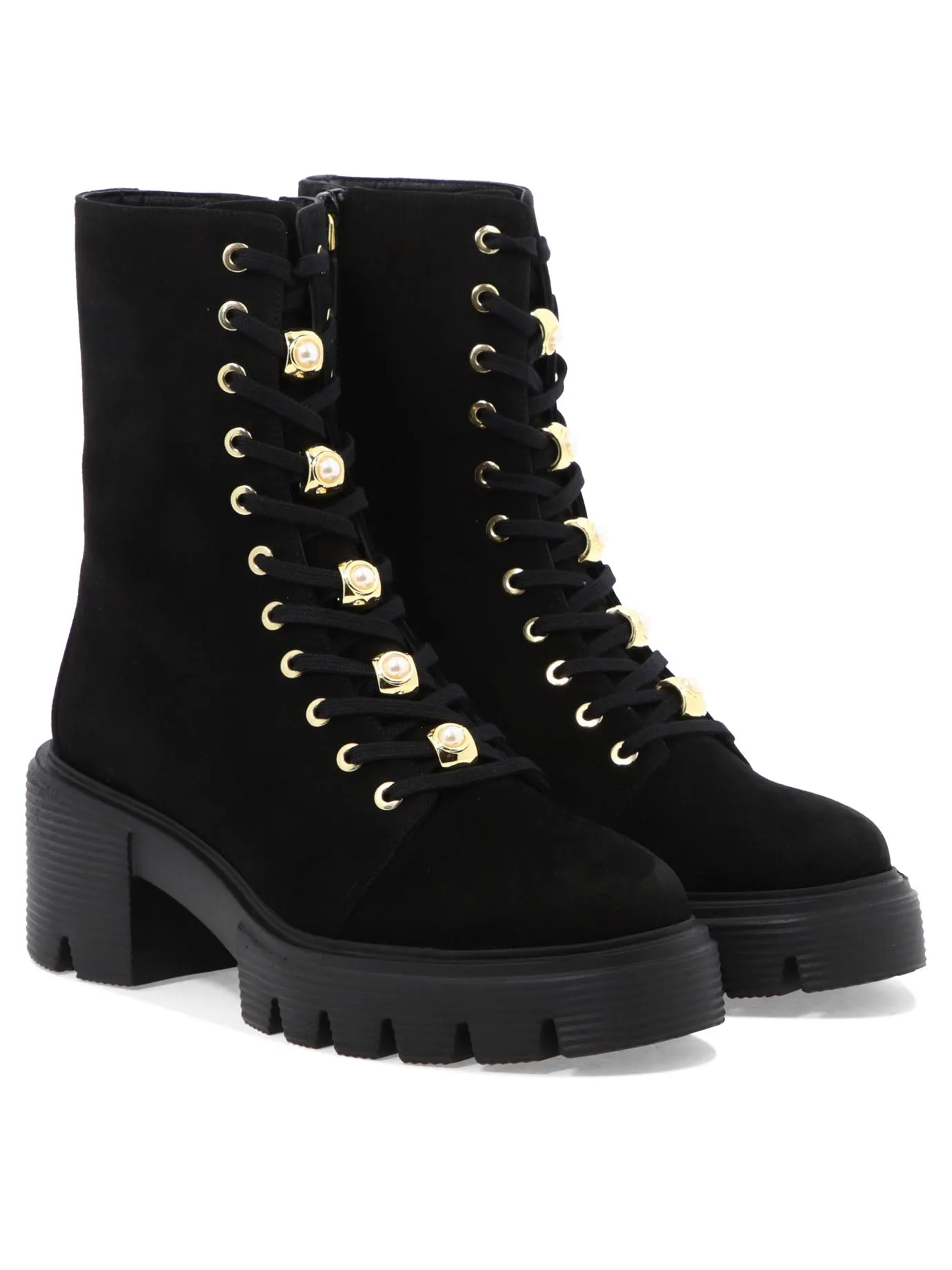 Stuart Weitzman Soho Embellished Ankle Boots