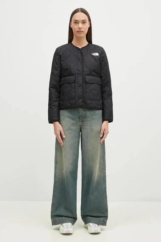 The North Face jacket women's black color