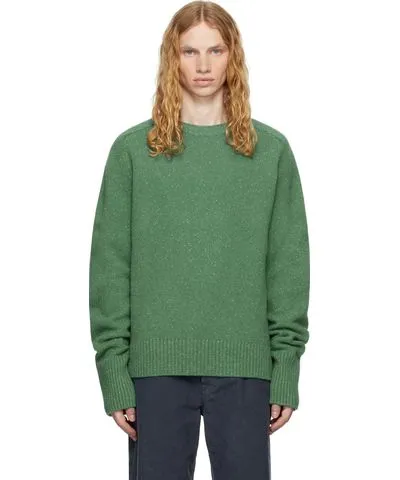 The Row Green Mansell Sweater