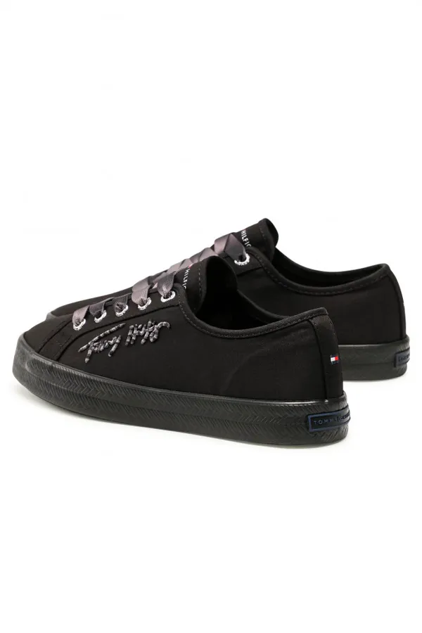 Tommy Hilfiger Women Low Sneaker Black