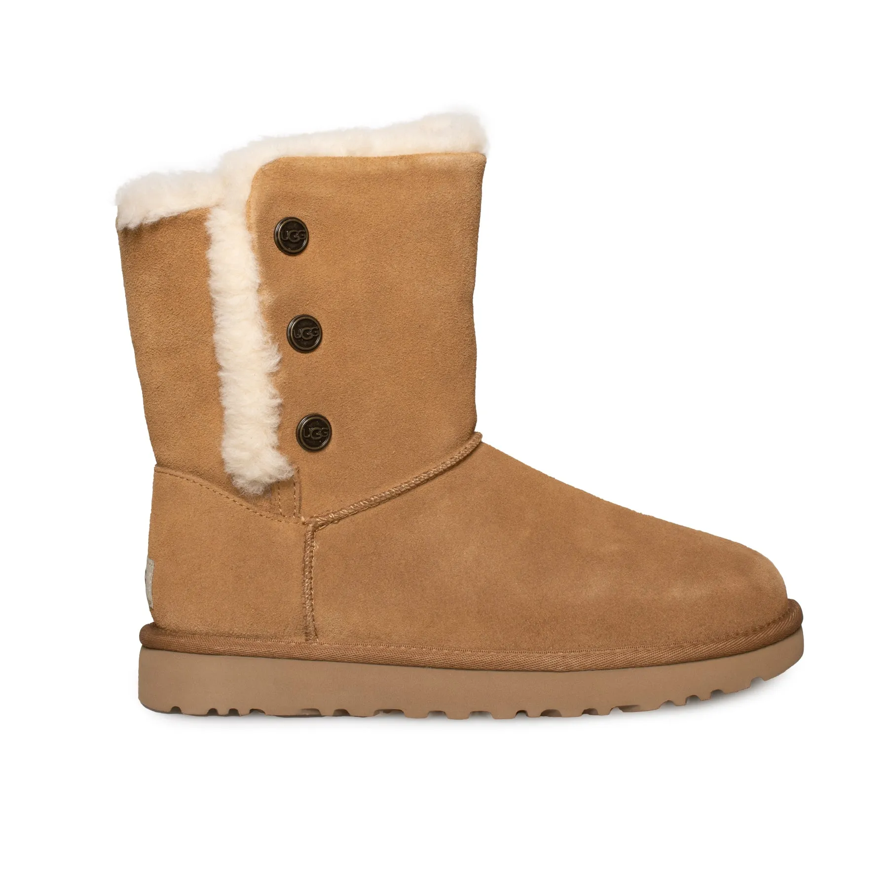 UGG Bailey Snaps Chestnut Boots - Women's