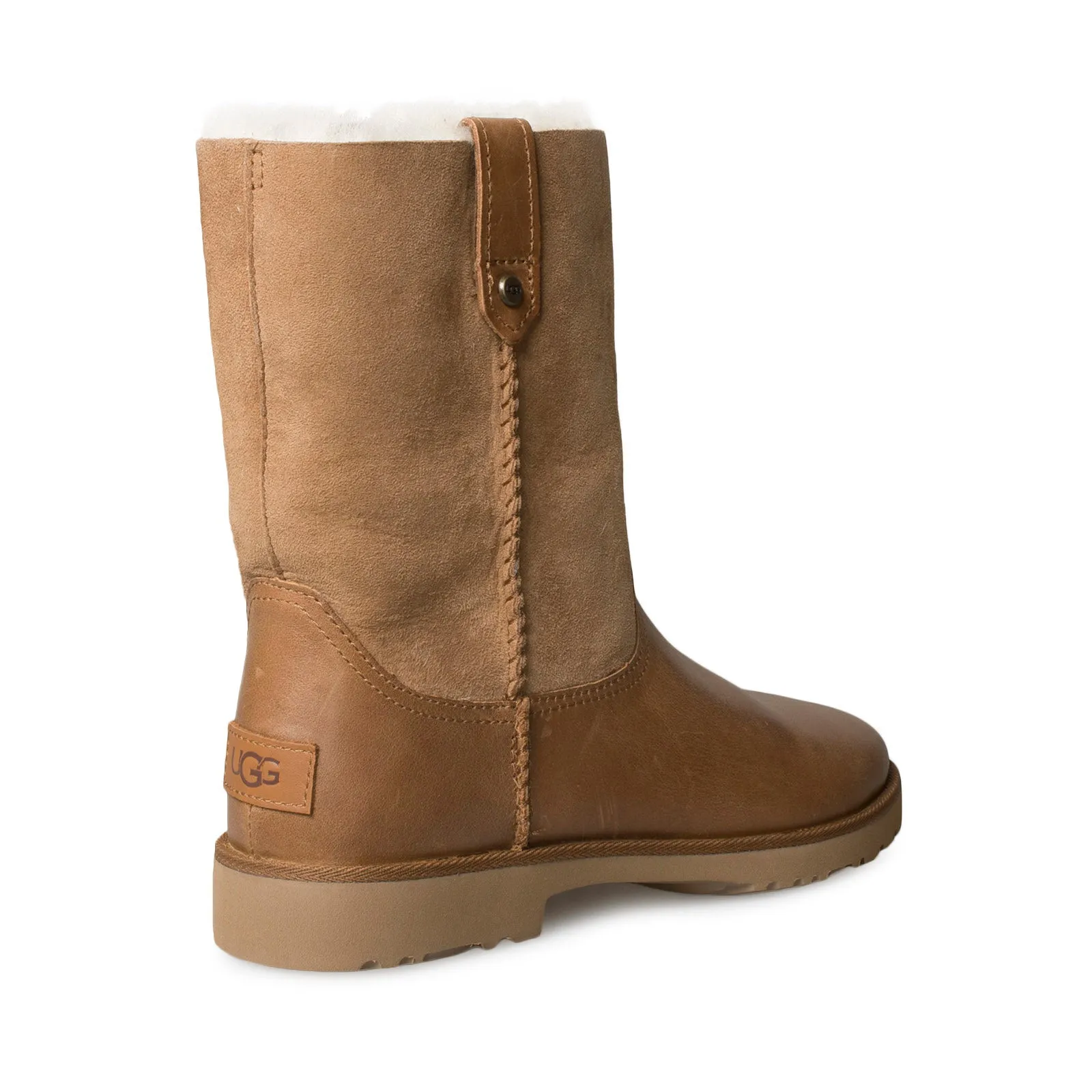 UGG Romely Short Chestnut Boots - Women's