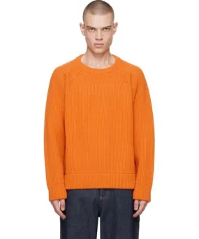 Valentino Orange Crewneck Sweater