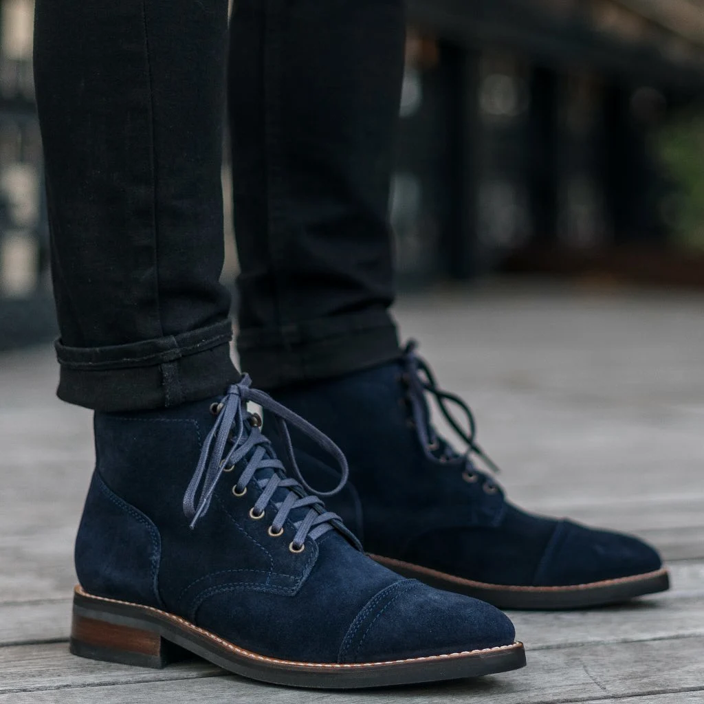 [W] Captain | Midnight Suede