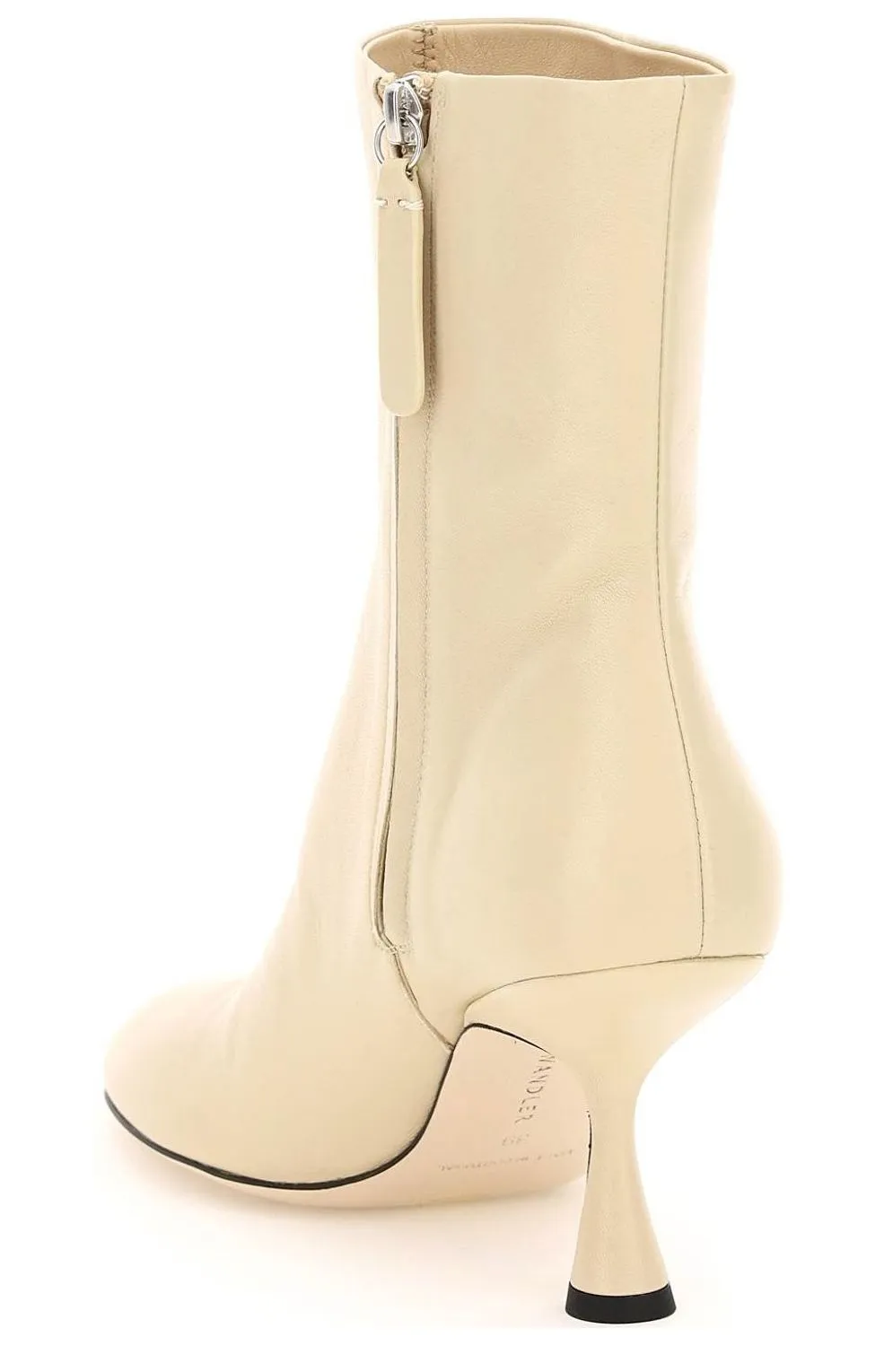 Wandler Marine Round Toe Ankle Boots