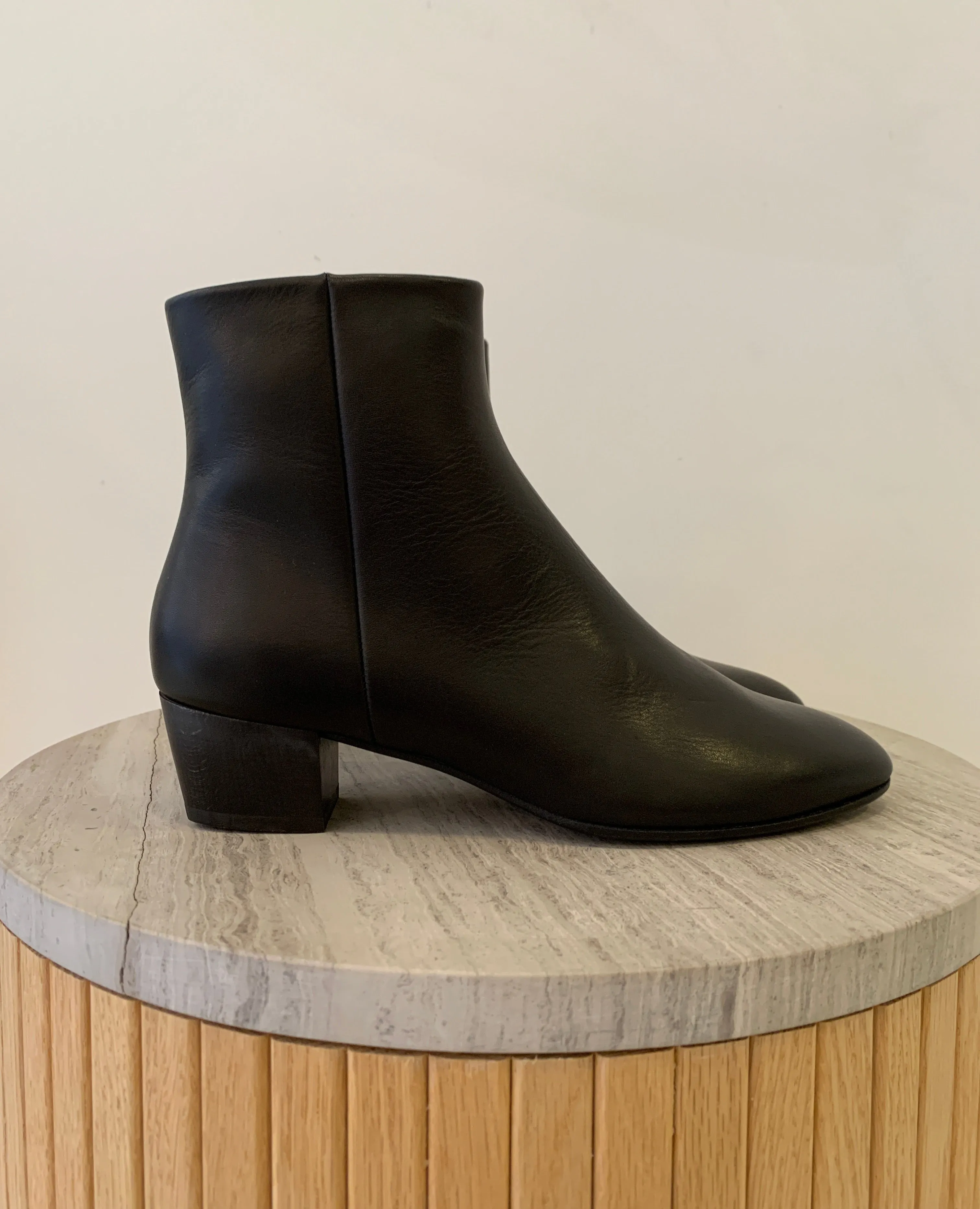 Warehouse Sale - Cory Boots Black Leather