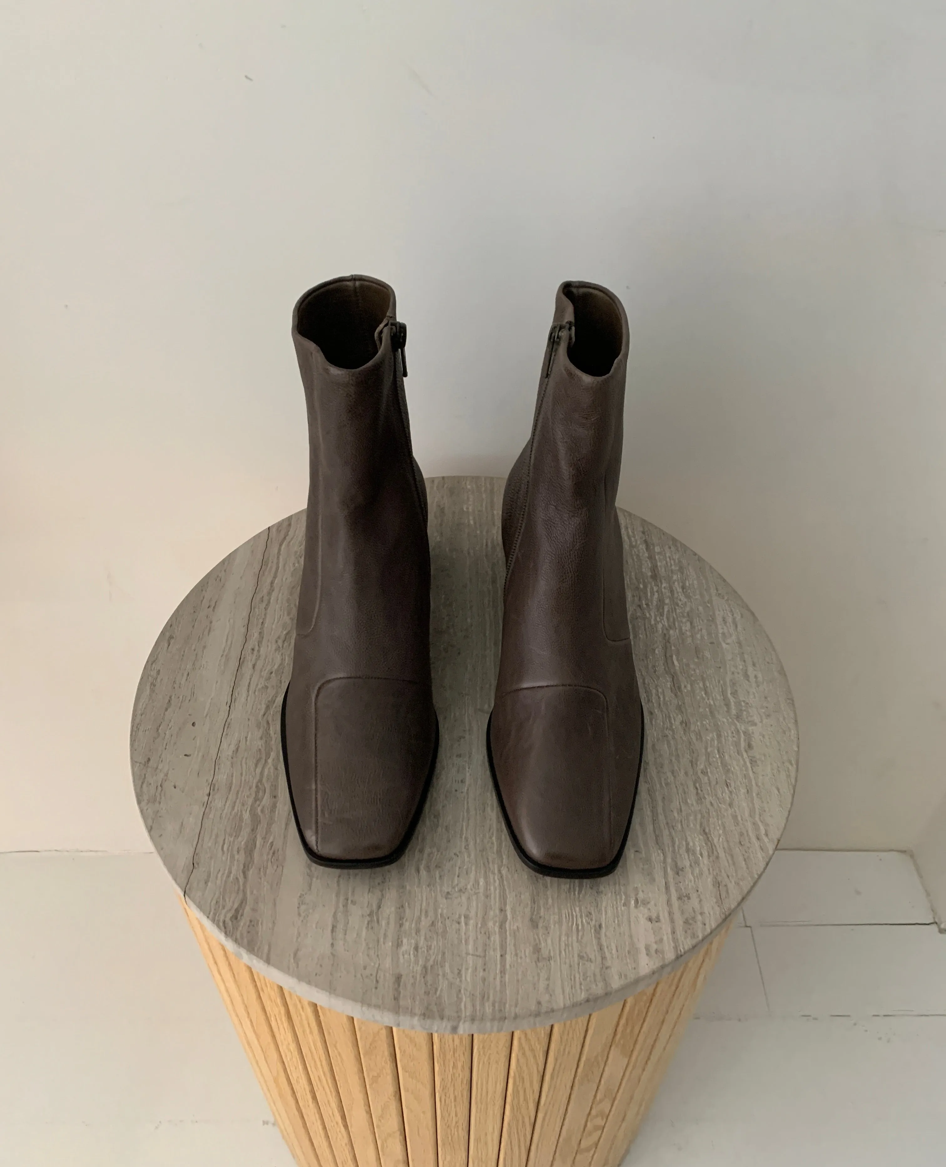 Warehouse Sale - Sish Boots Mushroom Leather