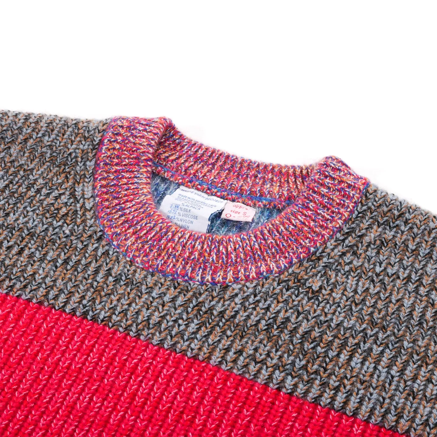 WASTE YARN PROJECT ODD SWEATER - S (A)