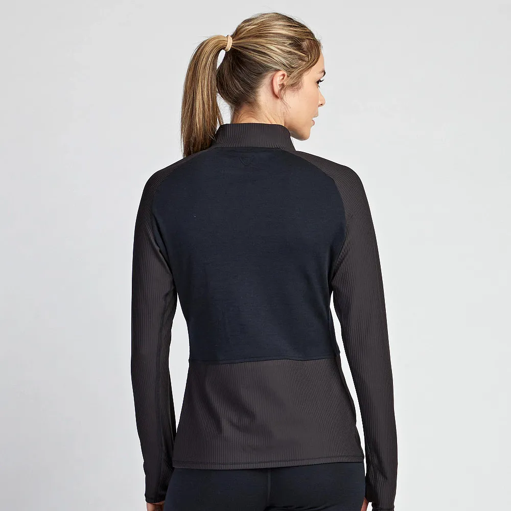 Women's Korsa Wool RibTech Half Zip