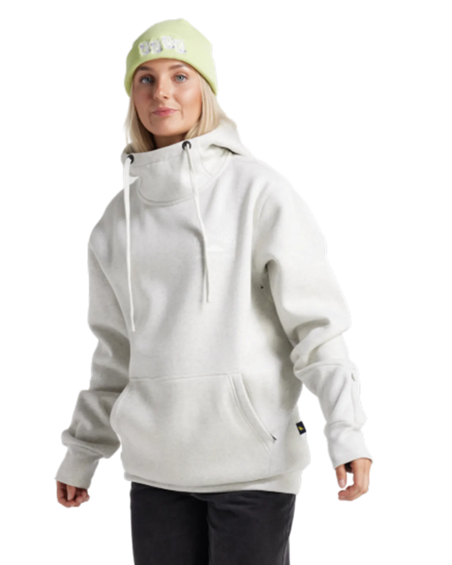 Yuki Threads Loop Shred Hoodie - Snow Marle