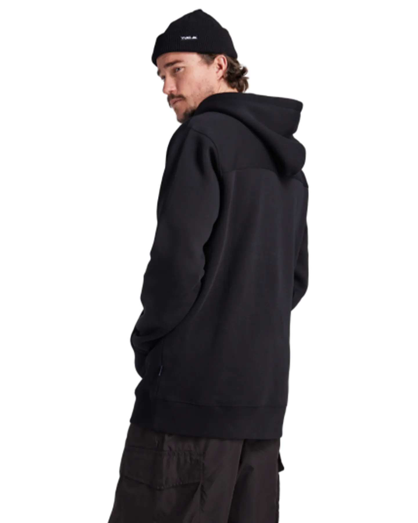 Yuki Threads Relaxed Old Mate Hoodie - Black